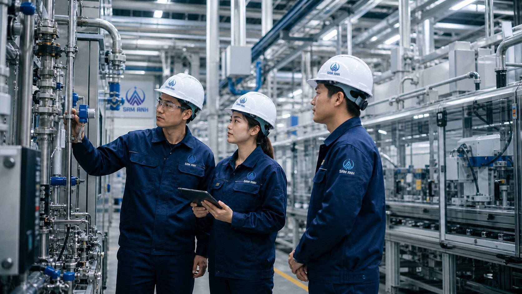Dịch vụ công nghiệp và vận hành nhà máy SAM ANH